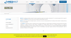 Desktop Screenshot of medinst.ro
